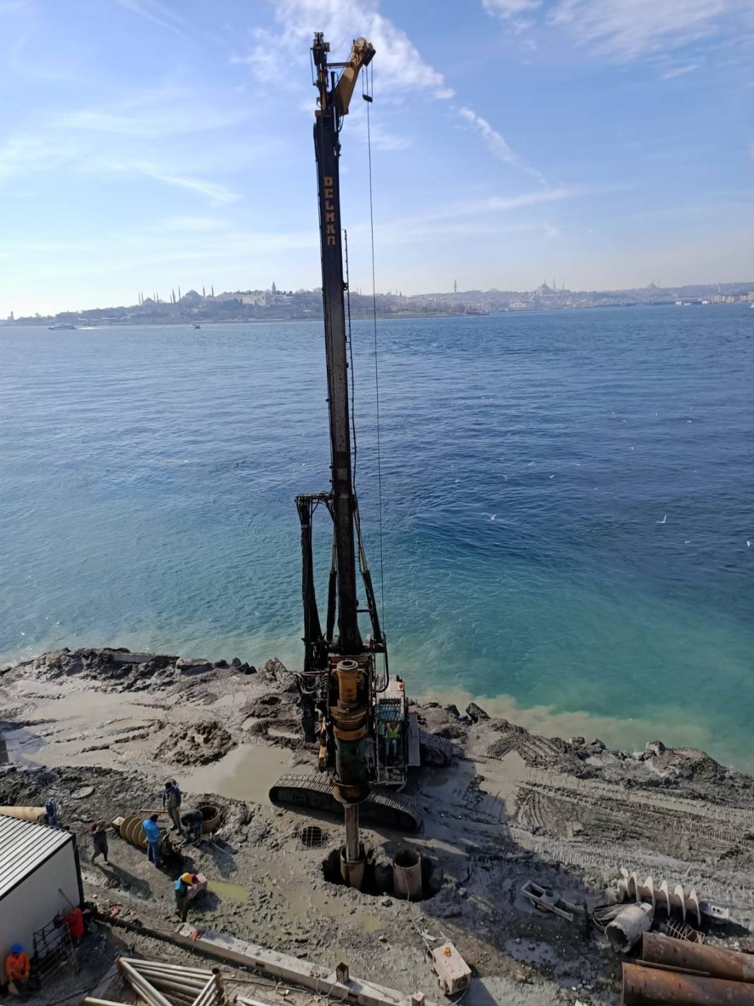 Kız Kulesi darmadağın olmuş! Son hali tartışma konusu oldu, işte restorasyonda son durum... 2